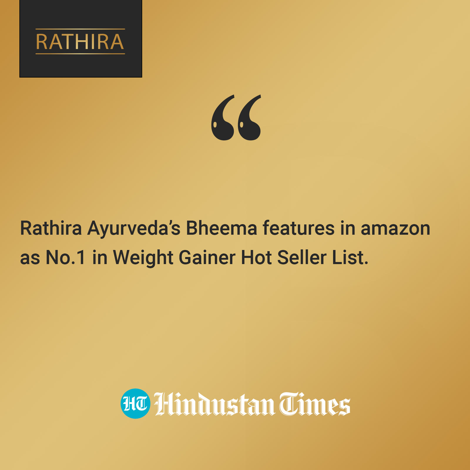  Amazon features Bheema as No.1 in Weight Gainer Hot Seller list
